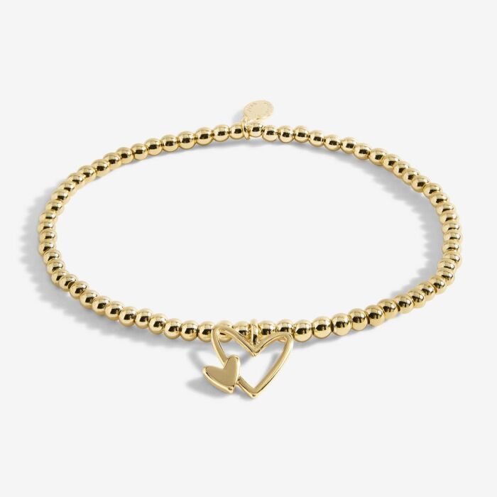 Joma Jewellery Gold A Little 'Wonderful Mum' Bracelet